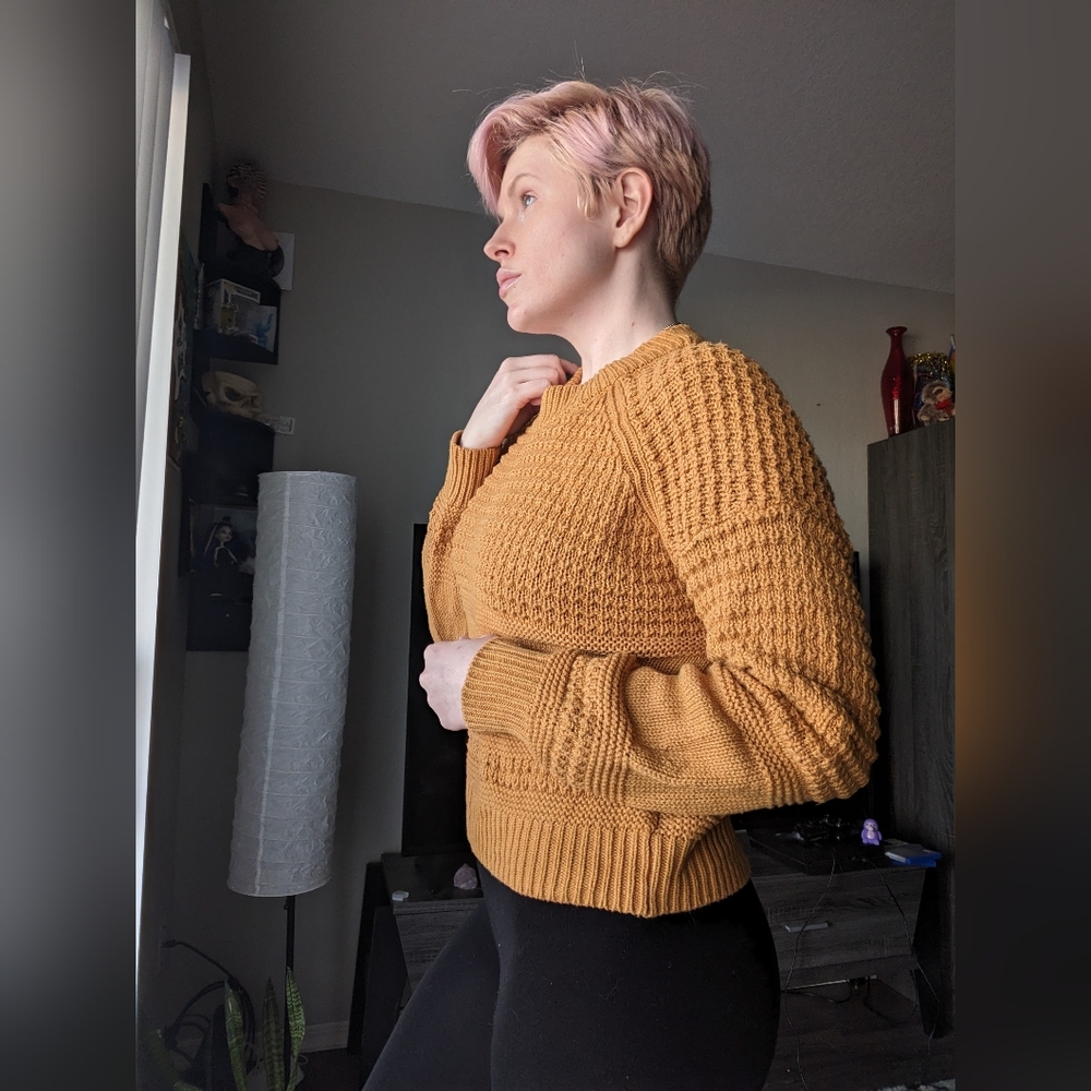 Mustard Yellow Sweater 😍